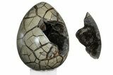 Septarian Dragon Egg Geode - Removable Section #203815-2